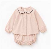Load image into Gallery viewer, Gaia bloomer set - peach
