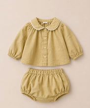 Load image into Gallery viewer, Gaia bloomer set - Mustard
