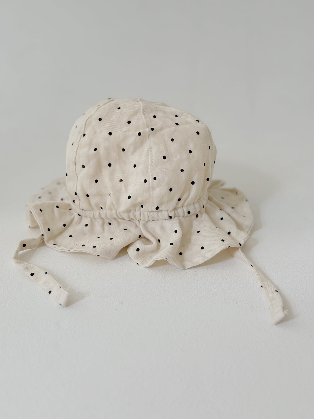 Dot summer hat ( baby )