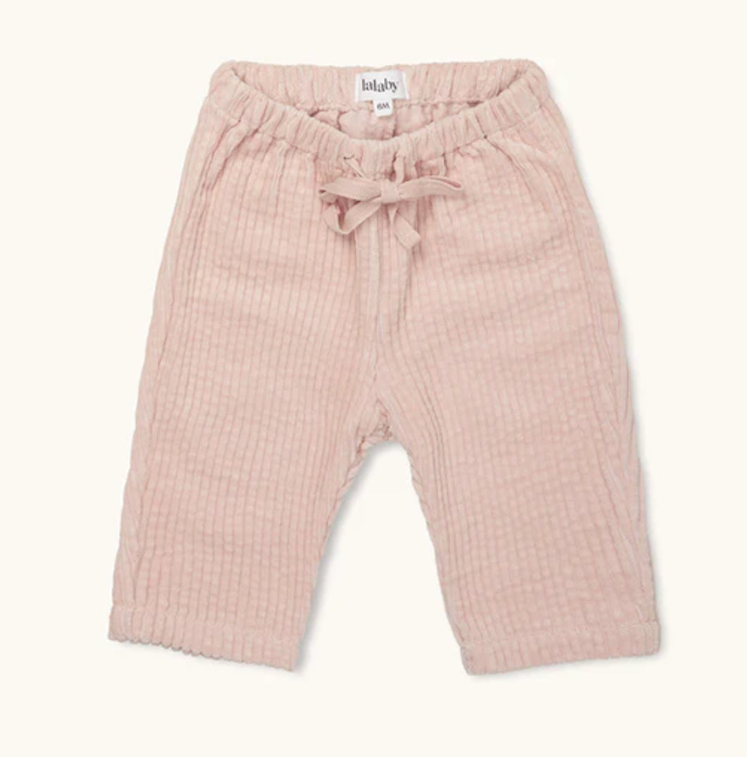 Charlie baby trousers - Barely pink