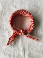 Load image into Gallery viewer, Vera scarf - cherry check
